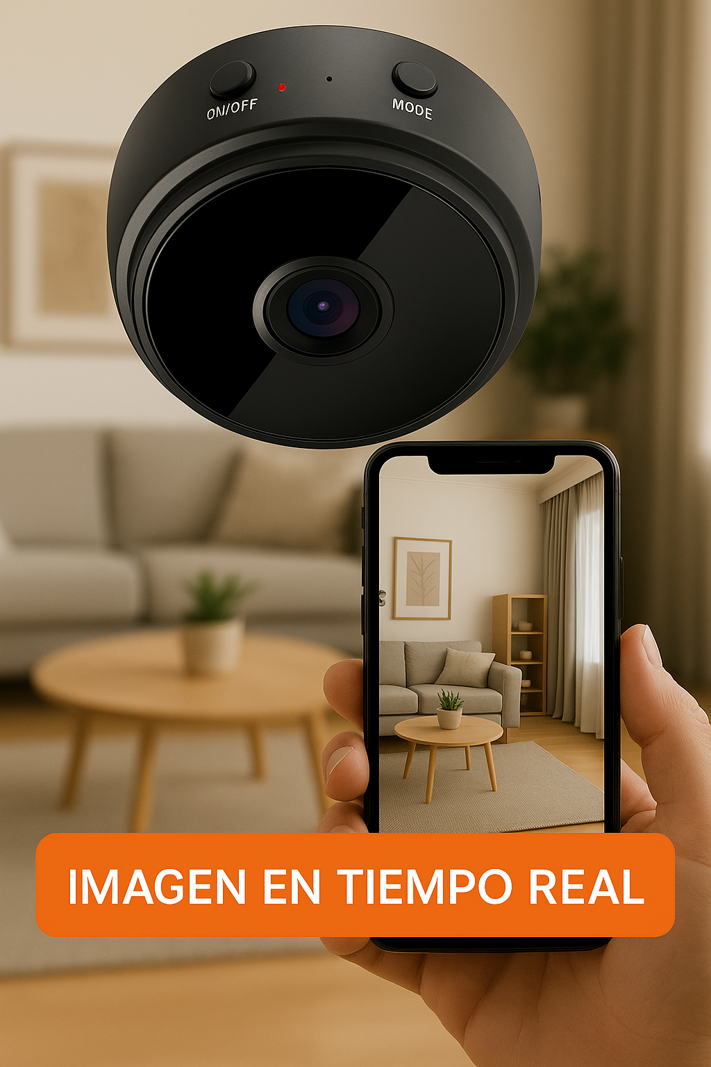 Mini Cámara Espia 1080p HD